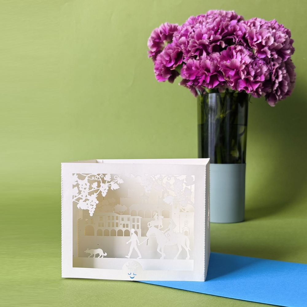 Invitación de boda original y moderna